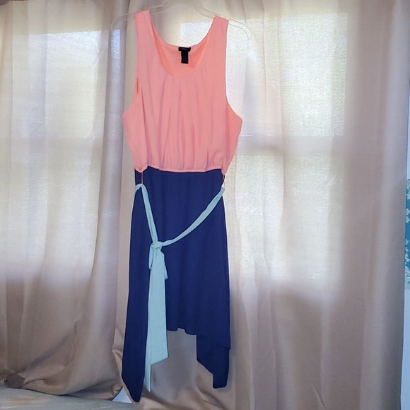 Color Block Spring Dress - Picture 7 of 7